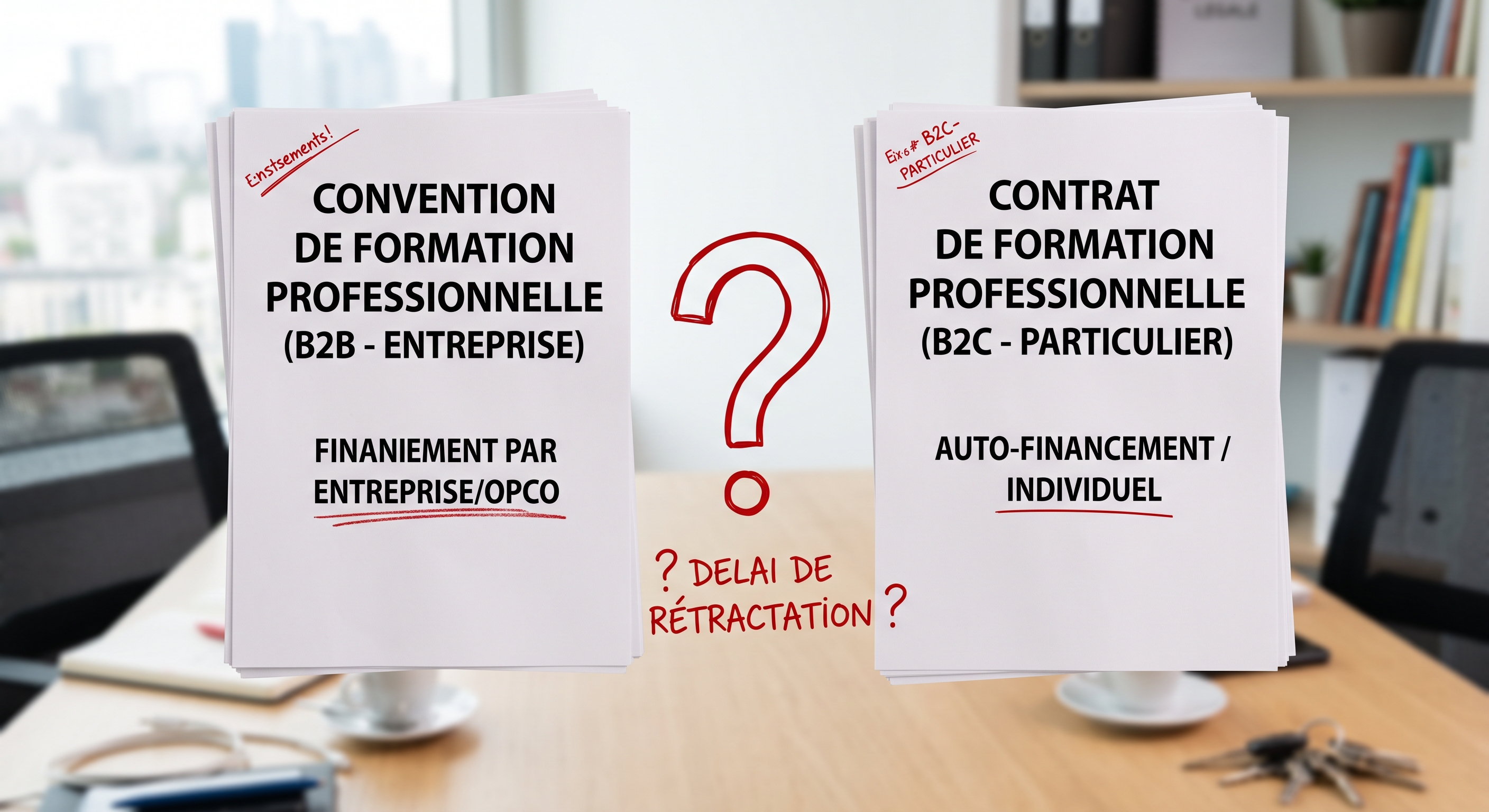 Illustration Convention ou Contrat PhiloGest