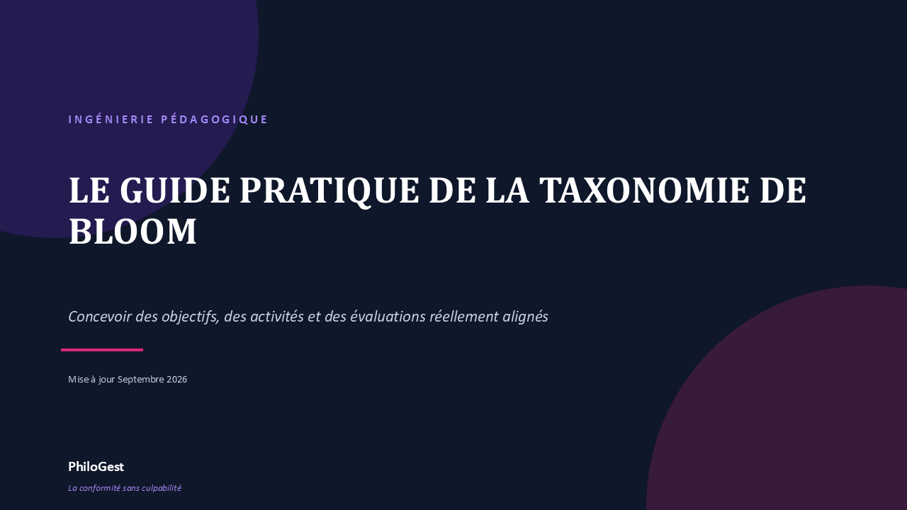 Taxonomie de Bloom